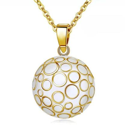 Elegante Gouden Bola-ketting met kalmerend geluid