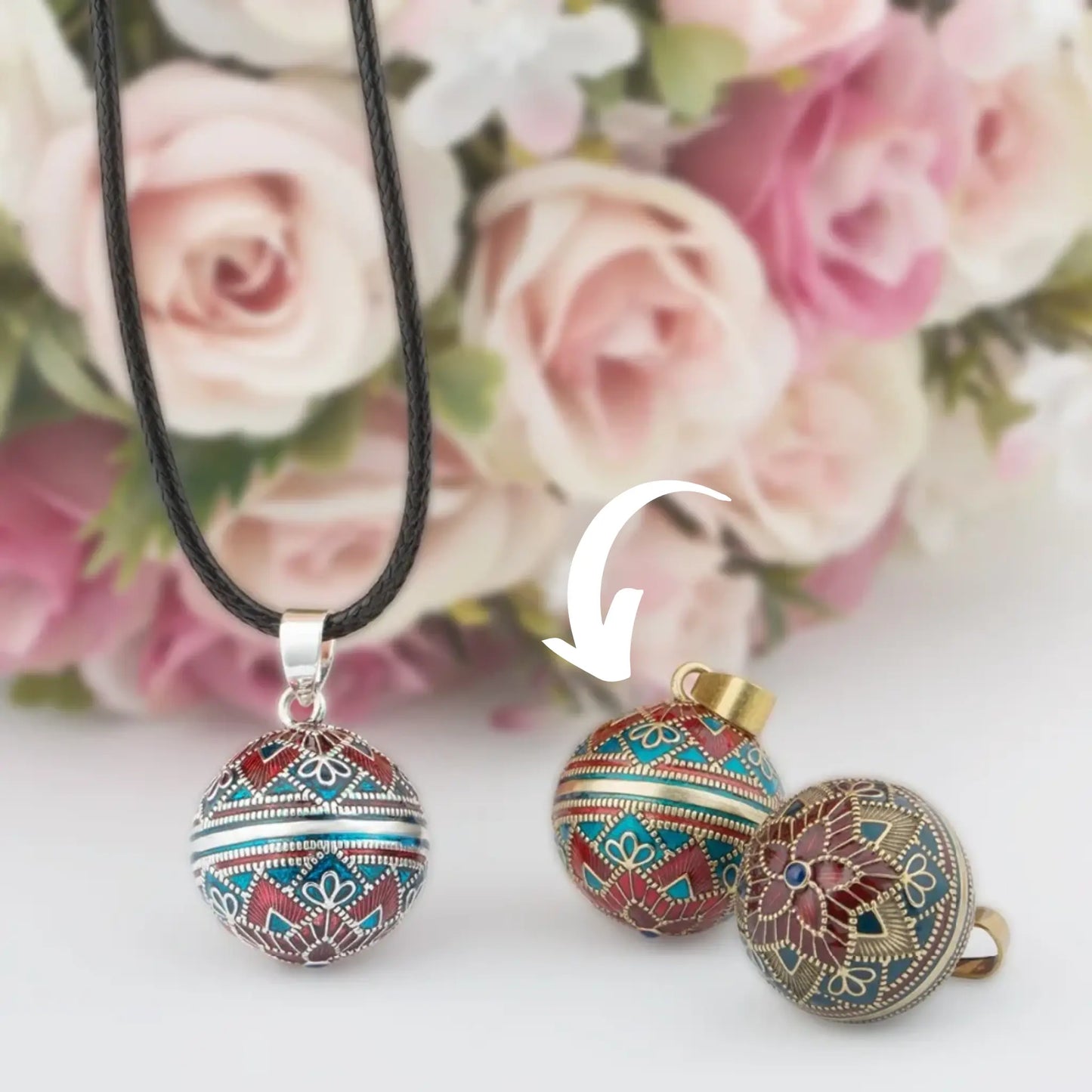 Bola-ketting - Bohemian Flair - met kalmerend geluid